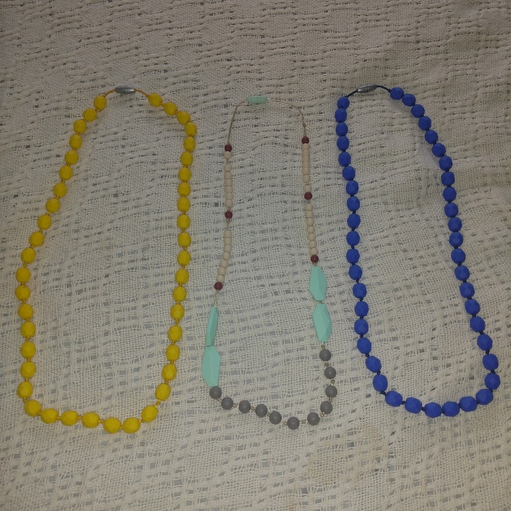 PRICE DROP!!! 3 Teething Necklaces